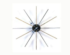 George Nelson Style Star Wall Star Clock
