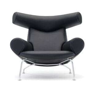 OX-chair and Ottoman by Hans Wegner