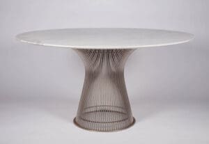 Warren Platner Style Sintered Stone Dining Table