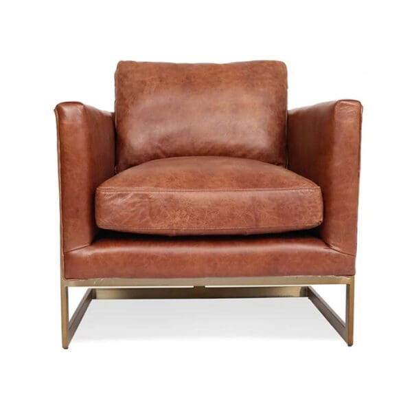 London Vintage Leather Armchair