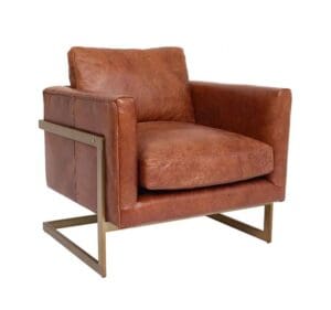 London Vintage Leather Armchair