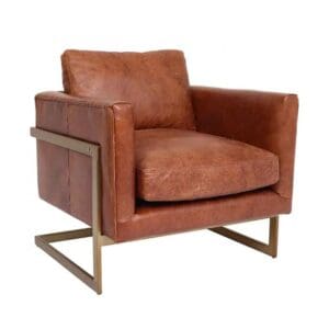 London Vintage Leather Armchair