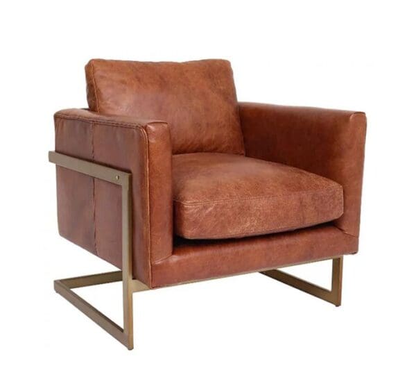 London Vintage Leather Armchair
