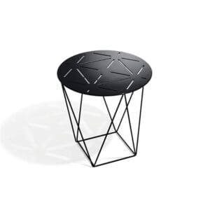 Metal Craft Top Side Table