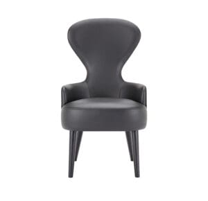 Tom Dixon Style Wingback Dining Chair