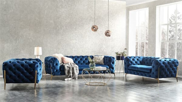 Wegner Style 3 Seater Sofa