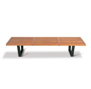 George Nelson Style 2 Seater Platform Bench