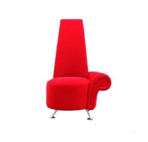 Velvet High Back Chair