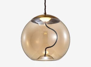 Globe Glass Hanging Ceiling Light