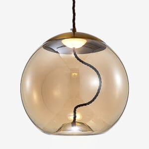 Globe Glass Hanging Ceiling Light