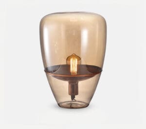 Glass Table Lamp