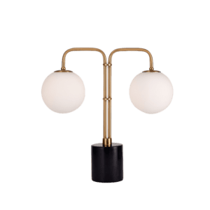 Double Globe Table Lamp