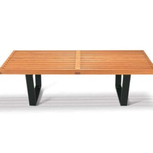 George Nelson Style Platform Bench