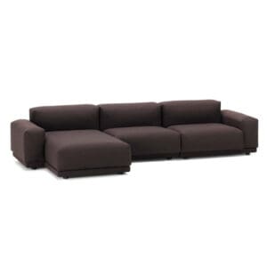 Hive Modern Place 3 Seater Chaise Sofa