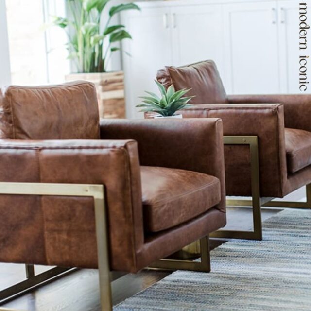 Crafted for character, designed for comfort.

The London Vintage Leather Armchair blends industrial edge with timeless style—featuring warm, distressed leather, structured lines, and a sleek metal frame. Whether paired up or standing solo, it’s the kind of piece that gets better with time.

A future heirloom for modern interiors.

www.modern-iconic.co.uk

#ModernIconic #VintageLeather #LondonChair #InteriorInspo #IndustrialChic #DesignObsessed #IconicLiving