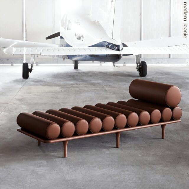 Effortless form. Elevated comfort.

The Hero Daybed makes a bold, sculptural statement while inviting you to stretch out in pure style. With its striking roll-cushion silhouette and buttery leather or velvet upholstery, it's where luxury meets modern design.⁠
⁠ 📍Pictured: Hero Daybed in Italian leather.
Explore the full collection at www.modern-iconic.co.uk

#ModernIconic #MidCenturyModern #InteriorDesign #FurnitureDesign #DesignInspo #IconicDesign #EamesStyle #MidCenturyFurniture #interiordesigninspiration
